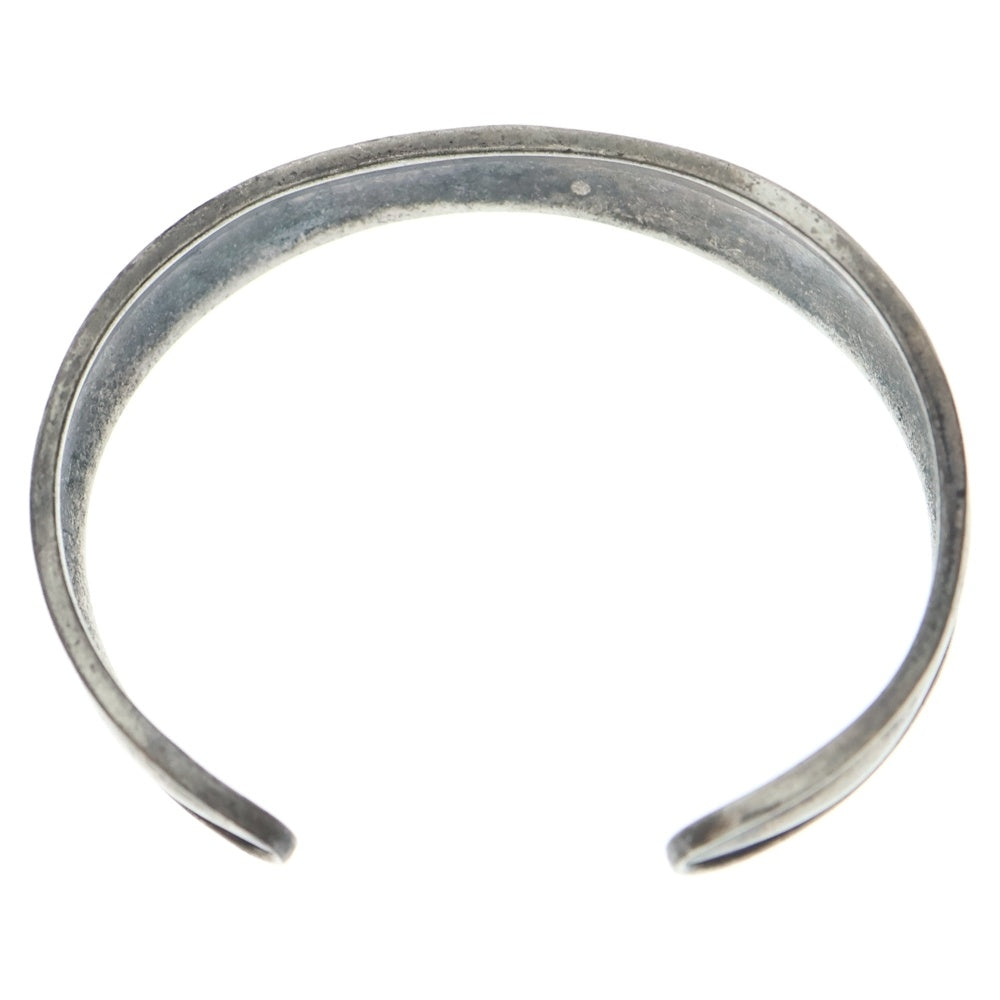 NO BRAND(ノーブランド) ウェーブ バングル ブレスレット S925刻印 シルバー