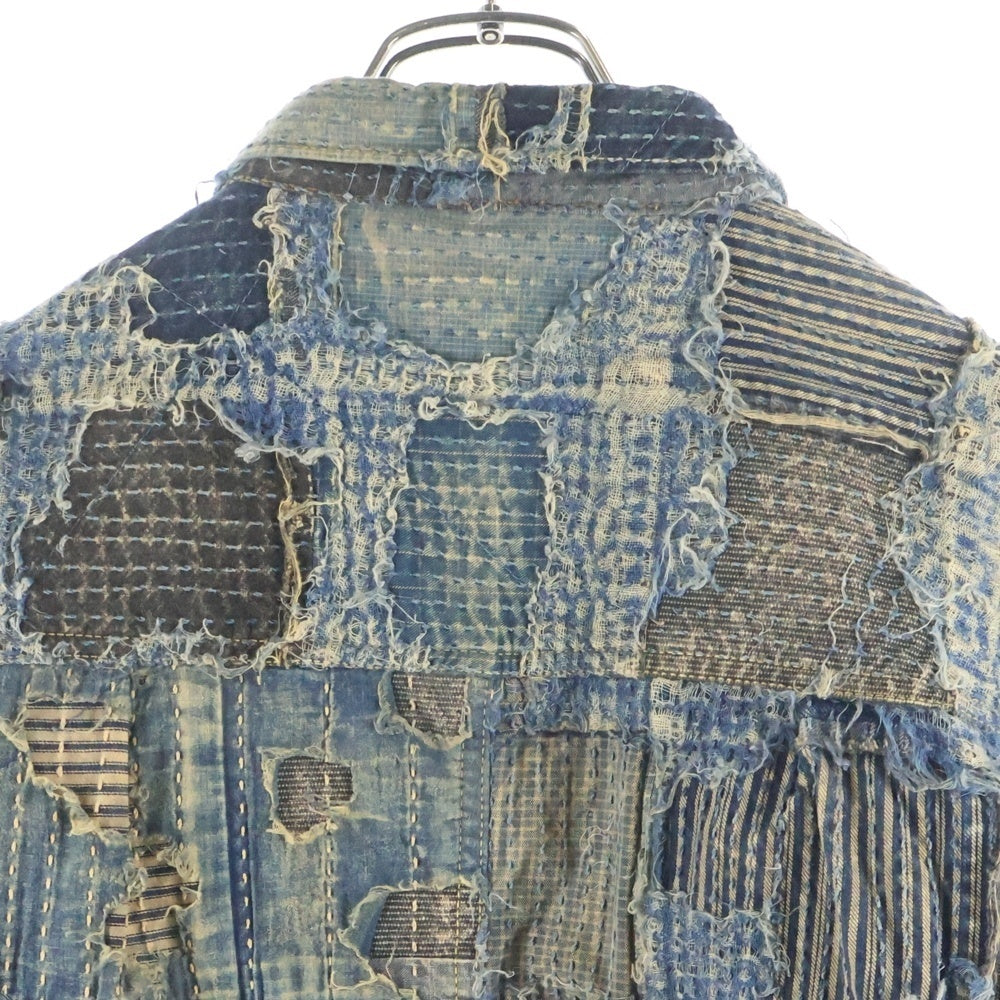 KAPITAL(キャピタル) BORO SPRING 1ST JACKET ボロスプリングファーストデニムジャケット インディゴ EK-1549LJ