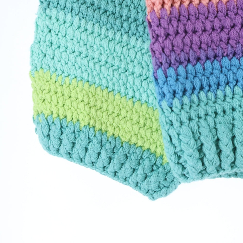 SUPREME(シュプリーム) 22SS Hand Crocheted Sweater ニット クルーネックセーター マルチ