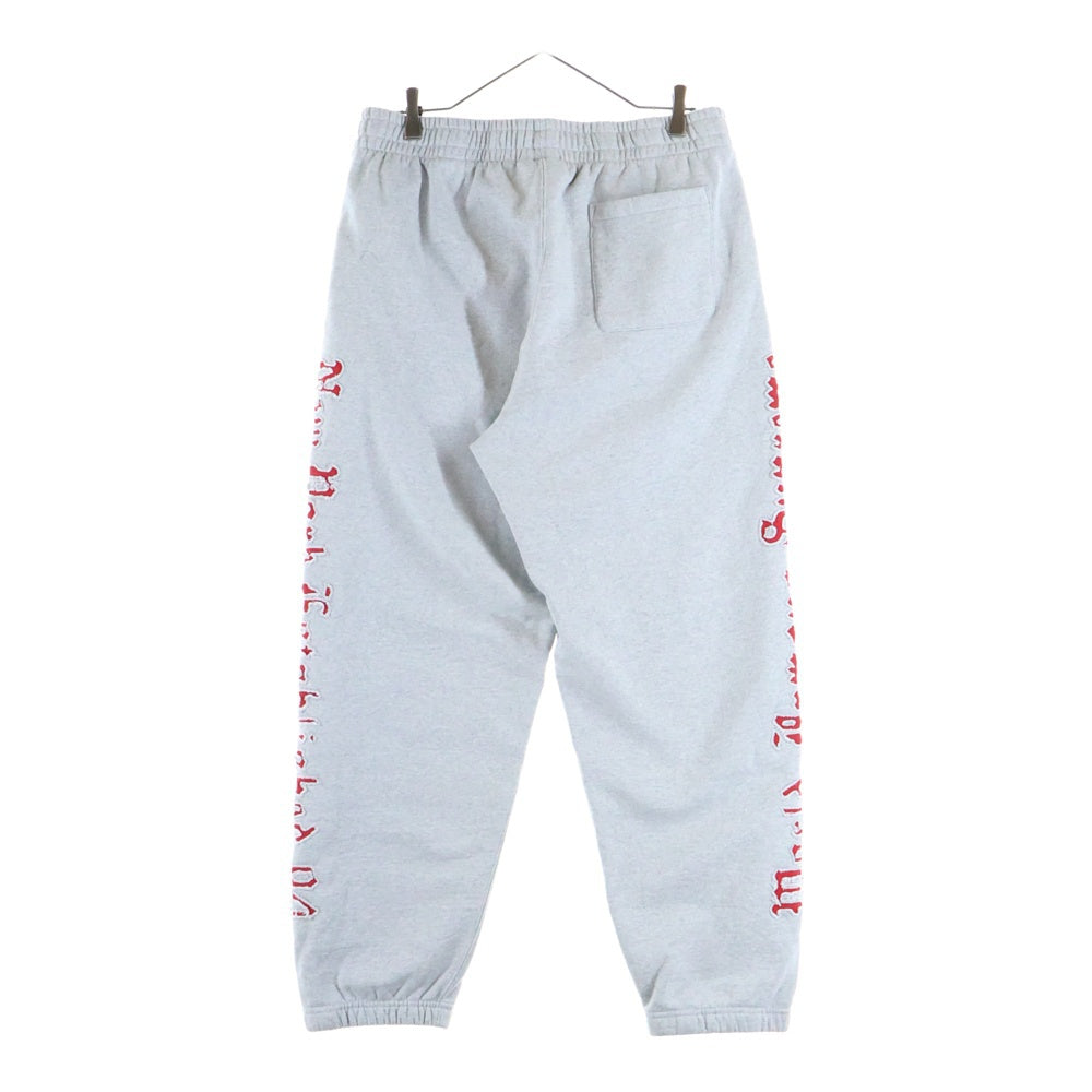SUPREME(シュプリーム) 25SS Contrast Cutout Sweatpant カットアウト スウェットパンツ グレー