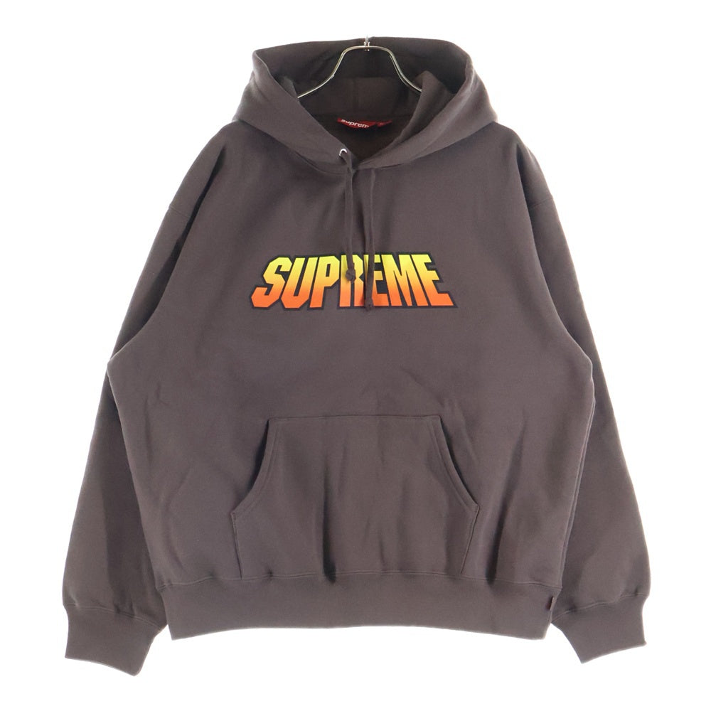 SUPREME(シュプリーム) 24SS Gradient Hooded Sweatshirt スウェットパーカー ブラウン
