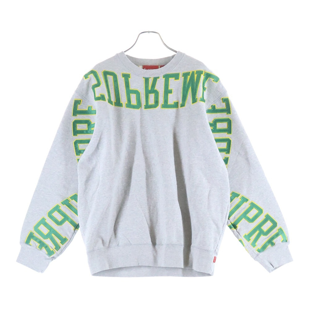 SUPREME(シュプリーム) 22SS Multi Arc Crewneck Sweatshirt クルーネックスウェットトレーナー グレー