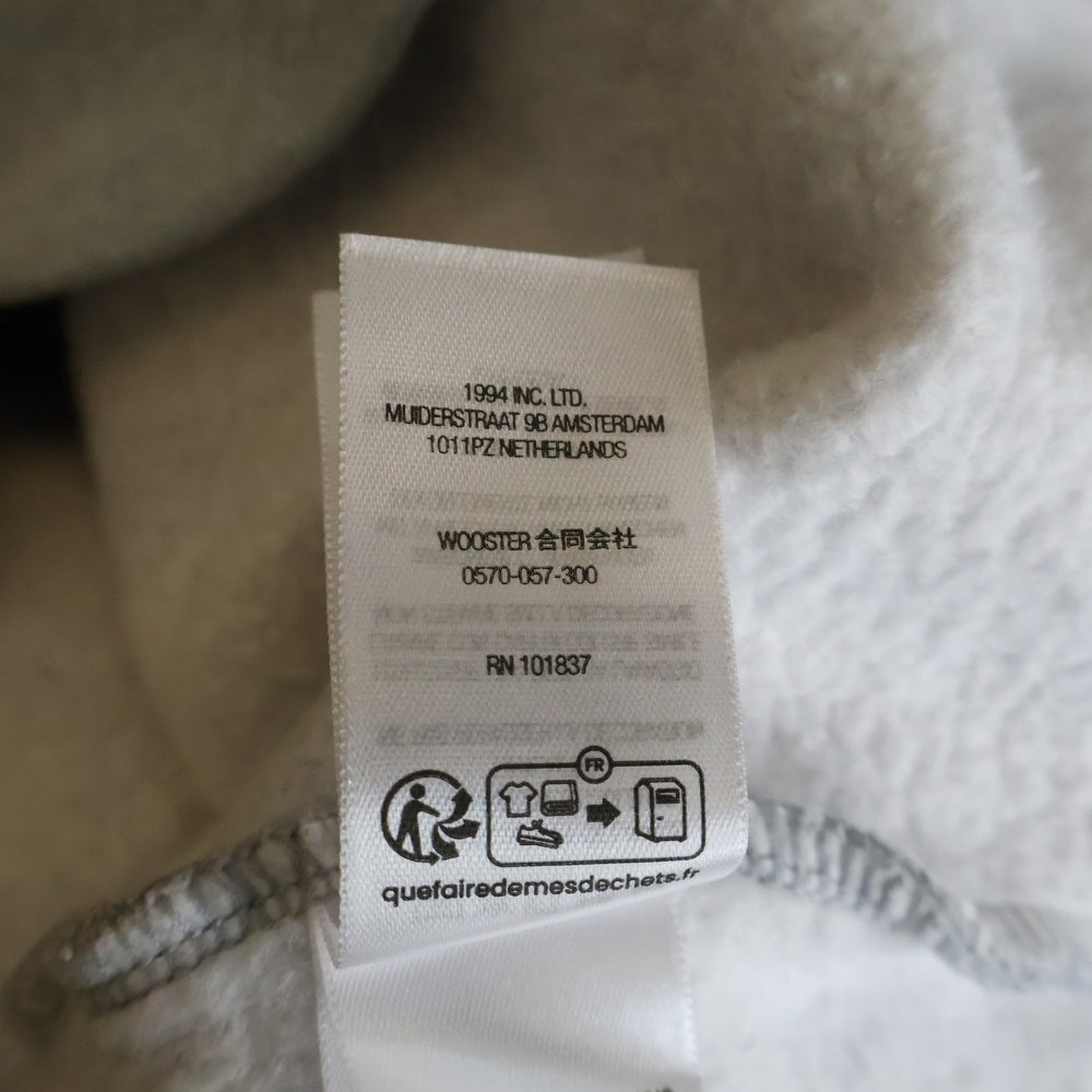 SUPREME(シュプリーム) Contrast Cutout Hooded Sweatshirt プルオーバー スウェットパーカー グレー