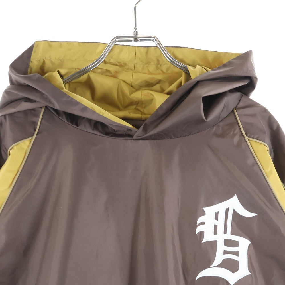 SUPREME(シュプリーム) 23AW Hooded Warm Up Pullover プルオーバー ウォームアップパーカー ブラウン