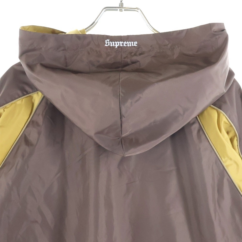 SUPREME(シュプリーム) 23AW Hooded Warm Up Pullover プルオーバー ウォームアップパーカー ブラウン