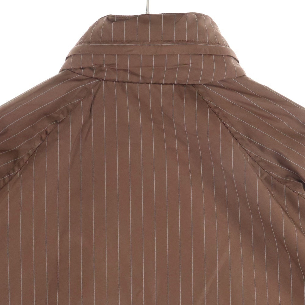 SUPREME(シュプリーム) 24AW Reflective Pinstripe Track Jacket リフレクティブ ピンストライプ トラックトラックジャケット ブラウン