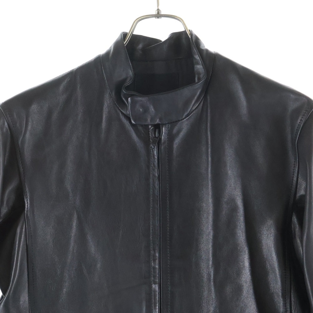 LAD MUSICIAN(ラッドミュージシャン) ホースレザー シングルライダースレザージャケット ブラック