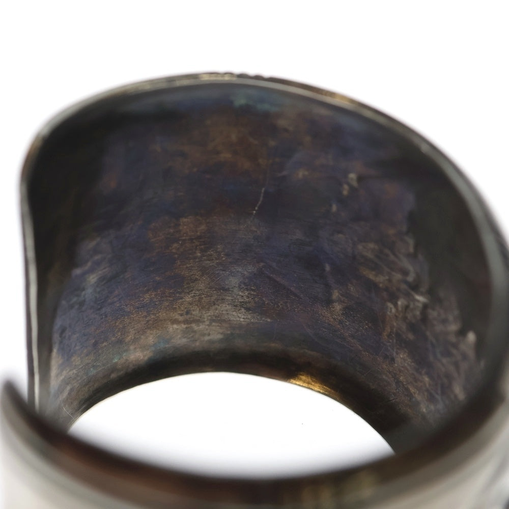 INDIAN JEWELRY(インディアンジュエリー) THOMAS SINGER NAVAJO SILVER CUFF BRACELET ナバホ トーマス シンガー カフ ブレスレット シルバー