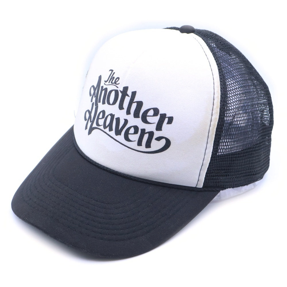 NO BRAND(ノーブランド) THE ANOTHE HEAVEN ザ アナザー ヘブン 帽子 メッシュ キャップ ブラック/ホワイト