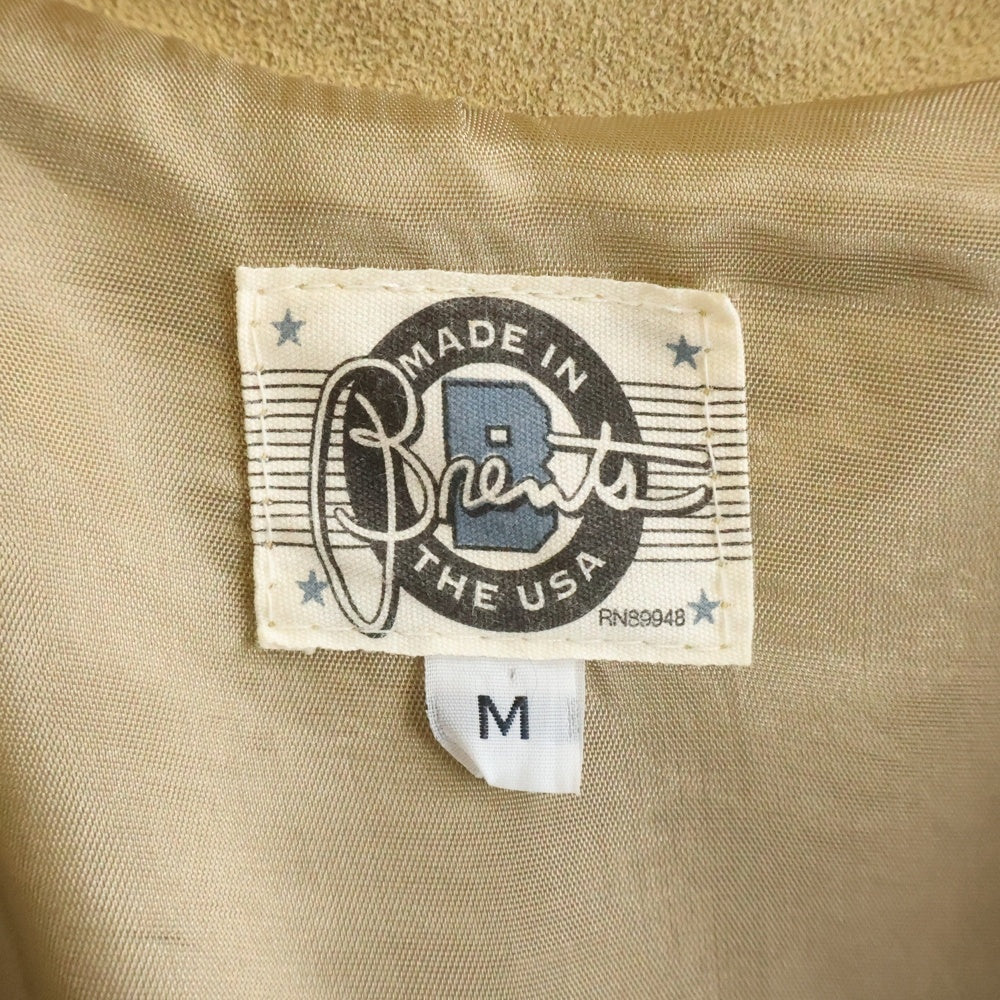 VINTAGE(ヴィンテージ) 70s BRENTS Snap Button Suede Jacket ブレンツ スナップボタンスウェードジャケット SCOVIL製ボタンレザージャケット キャメル