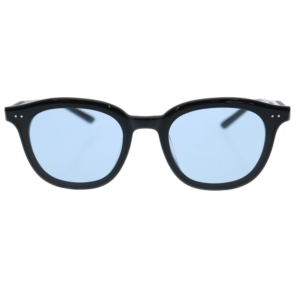 GENTLE MONSTER(ジェントルモンスター) 2025 Collection JUDE 01 Soft Lound Sunglasses アセテートフレームソフトラウンドサングラス アイウェア 眼鏡 ブラック/ブルー レディース