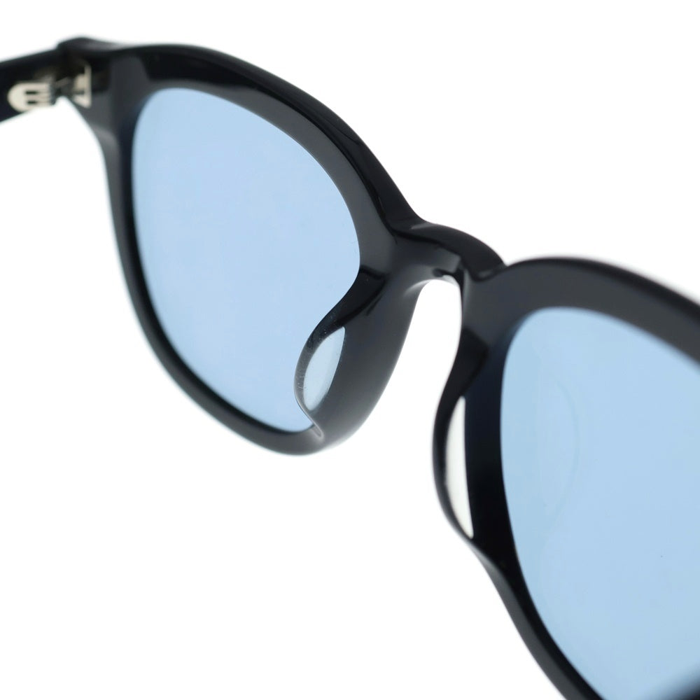GENTLE MONSTER(ジェントルモンスター) 2025 Collection JUDE 01 Soft Lound Sunglasses アセテートフレームソフトラウンドサングラス アイウェア 眼鏡 ブラック/ブルー レディース