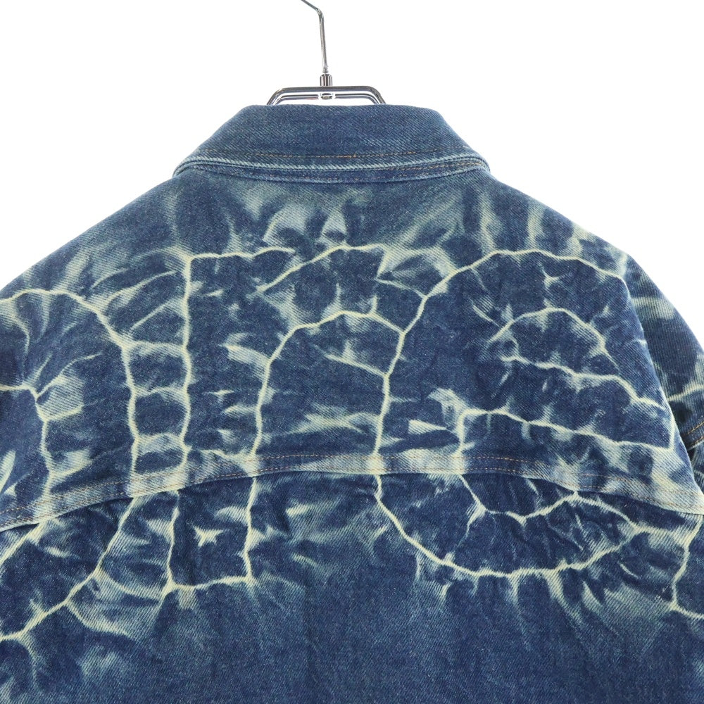 SUPREME(シュプリーム) 23SS Shibori Denim Trucker Jacket シボリ デニムトラッカージャケット インディゴ