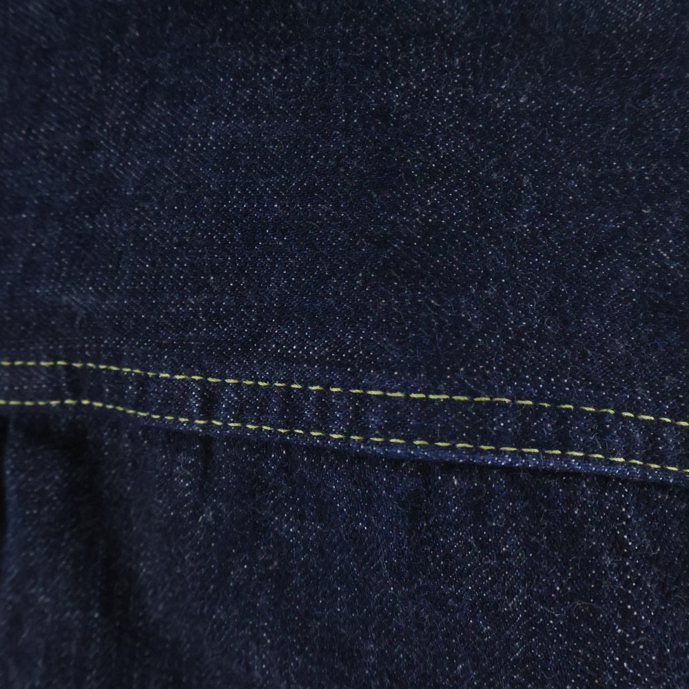 JELADO(ジェラード) LASTRESORT Longing Black Tag 407EXX Denim JKT 黒タグ 1st Tバック ビッグサイズ デニムジャケット インディゴ