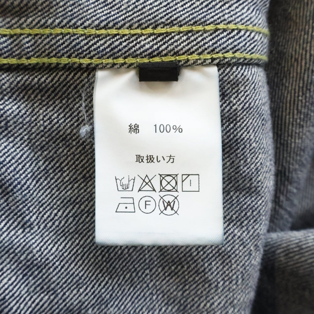 JELADO(ジェラード) LASTRESORT Longing Black Tag 407EXX Denim JKT 黒タグ 1st Tバック ビッグサイズ デニムジャケット インディゴ