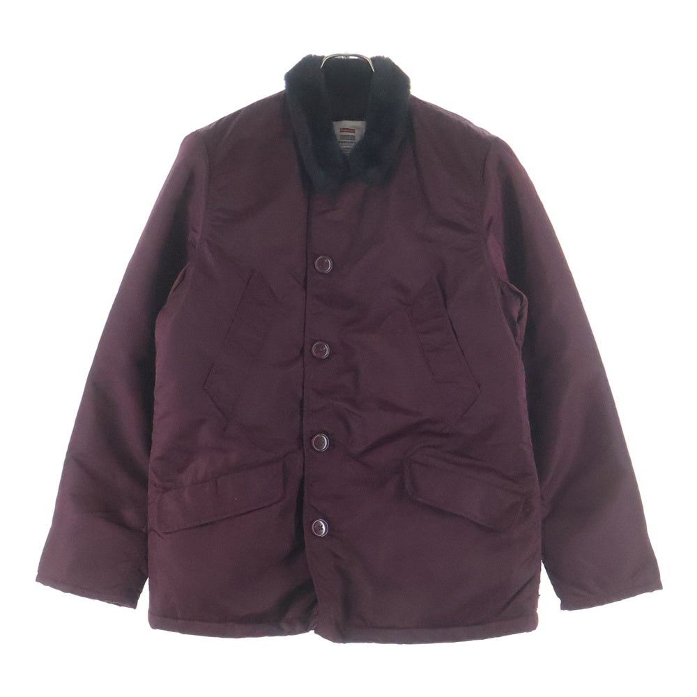 SUPREME(シュプリーム) 13AW Flight Satin B-9 Parka ミリタリーコート ジャケット バーガンディー