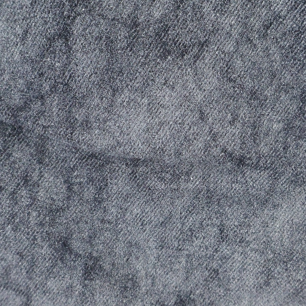 RIVINGTON roi Rebis(リヴィントンロイレビス ) Father Agency Fara-C jeans ダブルウエスト スウェット デニム レイヤードパンツ ブラック/グレー