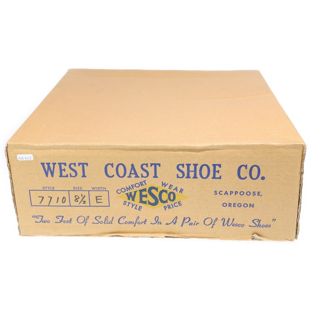 Wesco(ウエスコ) Narrow Boss ナローボス レザーエンジニアブーツ 7710 ブラウン