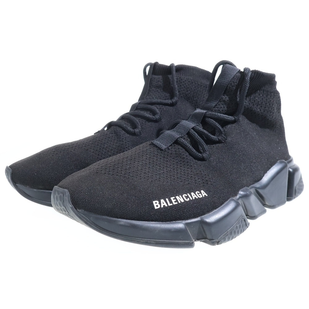 BALENCIAGA(バレンシアガ) SPEED LACE-UP SNEAKER スピード レースアップ ハイカットスニーカー ブラック US9/27.5cm