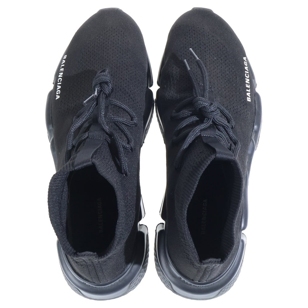 BALENCIAGA(バレンシアガ) SPEED LACE-UP SNEAKER スピード レースアップ ハイカットスニーカー ブラック US9/27.5cm