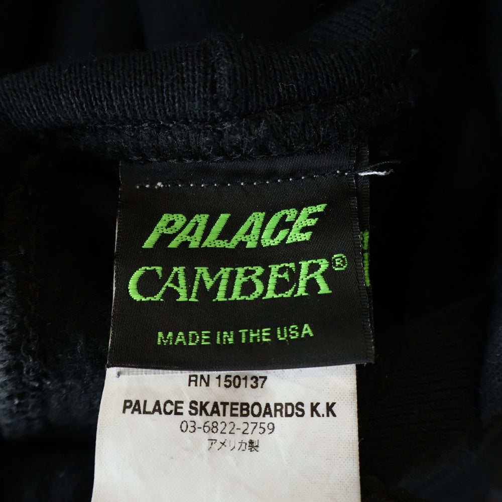 Palace Skateboards(パレススケートボーズ) ×CAMBER HEAVY WEIGHT HOODIE キャンバー ヘビーウェイト プルオーバー パーカー ブラック