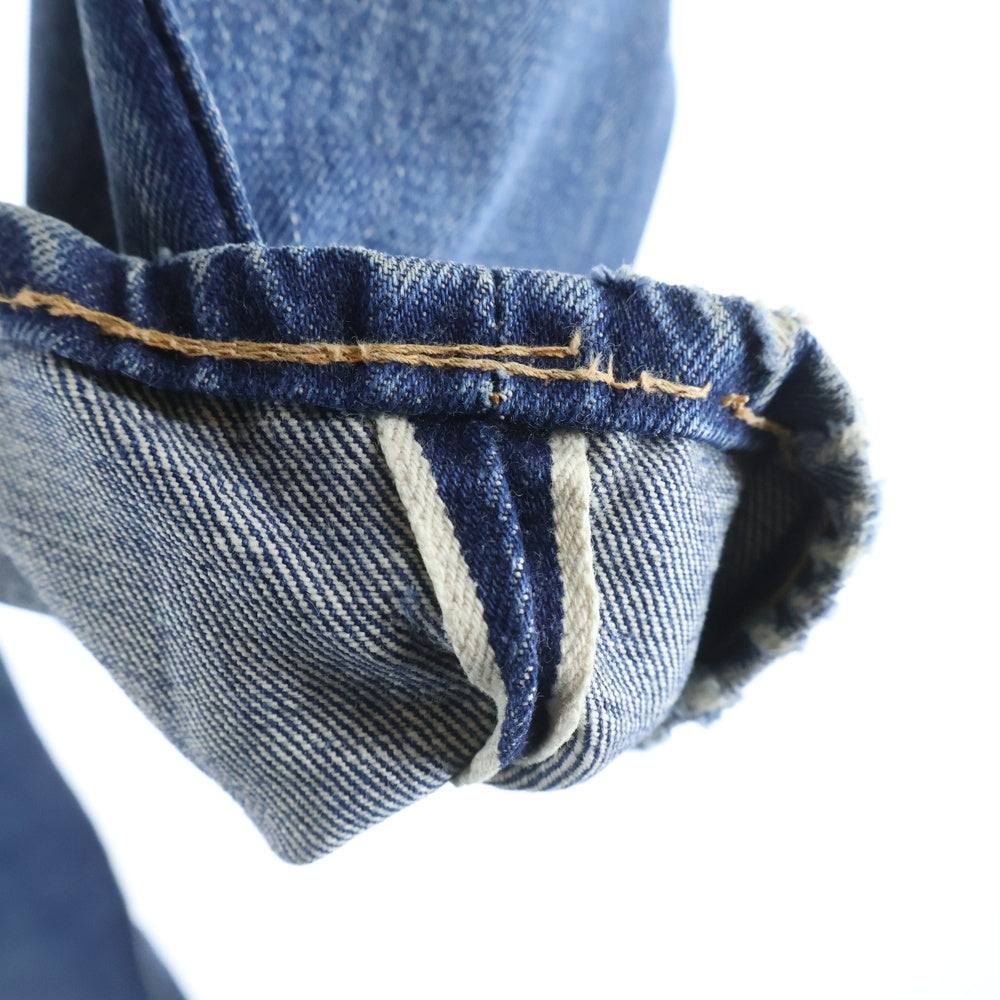 Levi's(リーバイス) 60s VINTAGE BIG E SCOVILL ZIP ボタン裏16 ヴィンテージ スコビル カムロック ジップフライデニムパンツ インディゴ