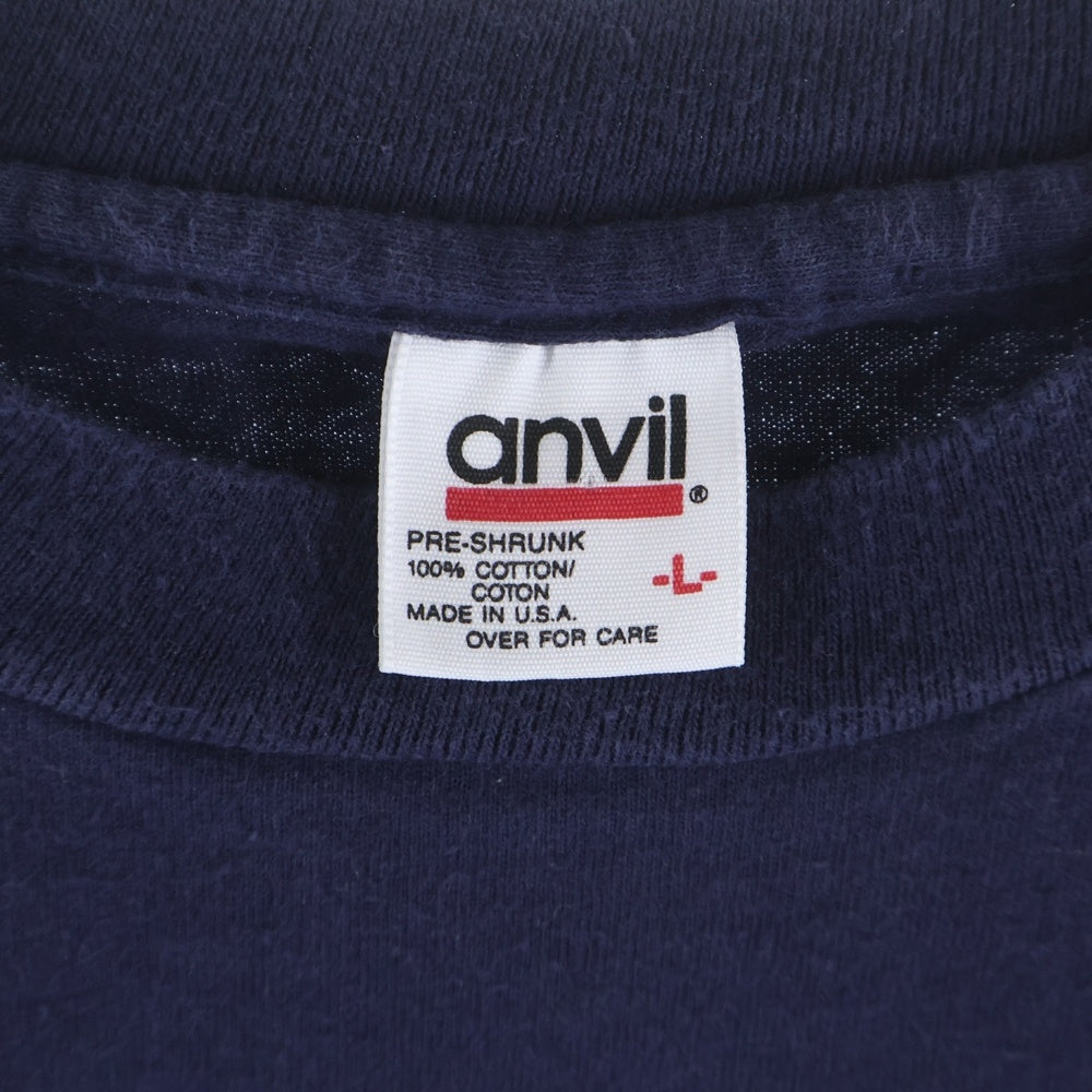 VINTAGE(ヴィンテージ) 90S VINTAGE JEREMY KLEIN HOOK-UPS JAPANESE LOGO TSHIRT ヴィンテージ ジェルミクライン プリント 半袖Tシャツ カットソー ネイビー