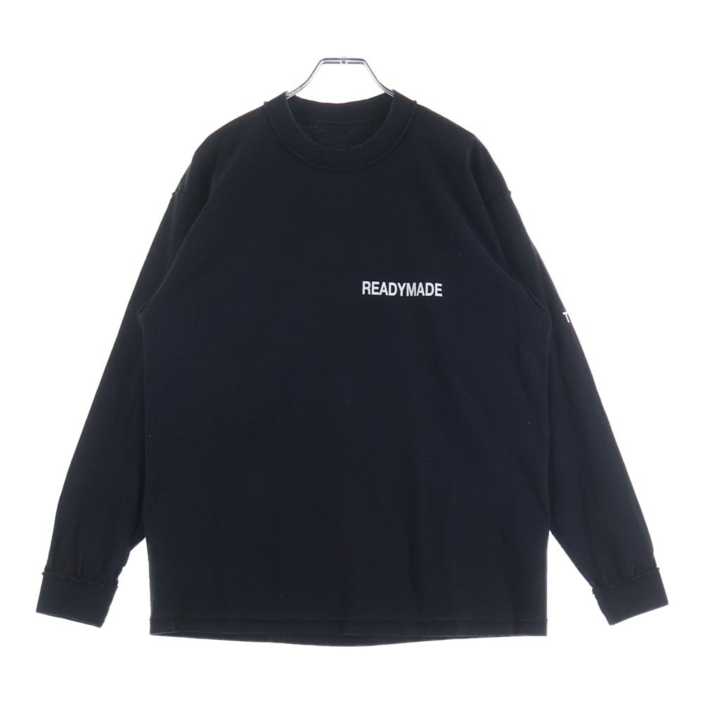 READY MADE(レディメイド) MAXFIELD L/S T-SHIRT マックスフィールド限定 リバーシブル長袖Tシャツ ロンT ブラック
