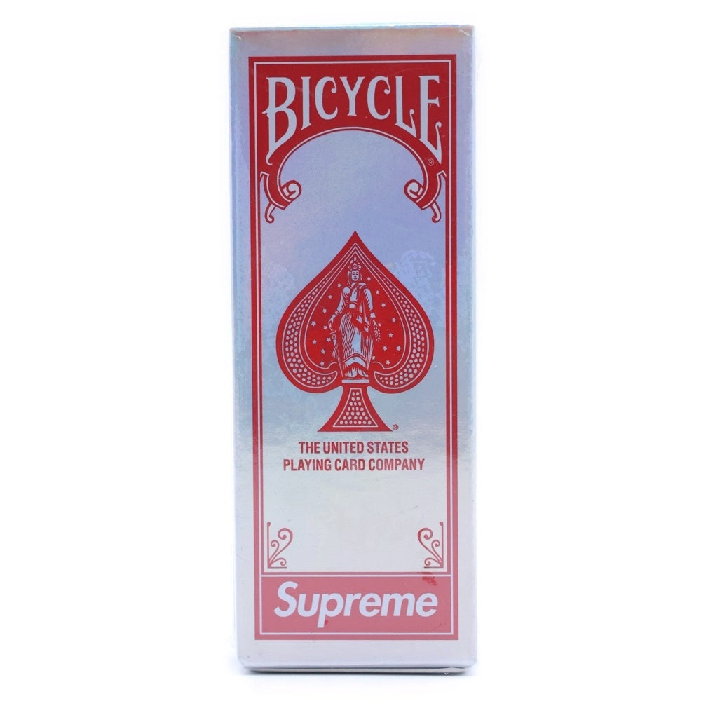 SUPREME(シュプリーム) 23AW Bicycle Holographic Slice Cards バイシクル ホログラフィー スライス カーヅ レッド