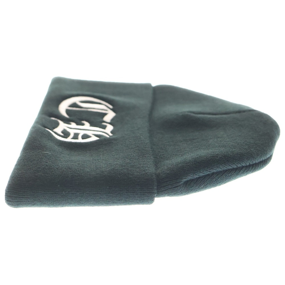 CHROME HEARTS(クロムハーツ) WOOL WATCH CAP ウールワッチキャップ CH刺繍 ビーニー ニットキャップ ブラック