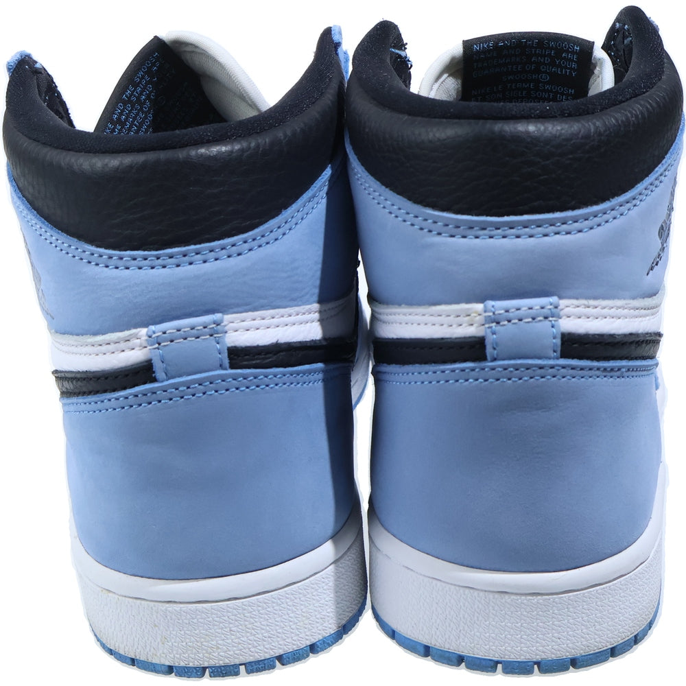 NIKE(ナイキ) AIR JORDAN 1 RETRO HIGH OG UNIVERSITY BLUE エアジョーダン1 ユニバーシティブルー ハイカットスニーカー ブルー US9/27cm 555088-134