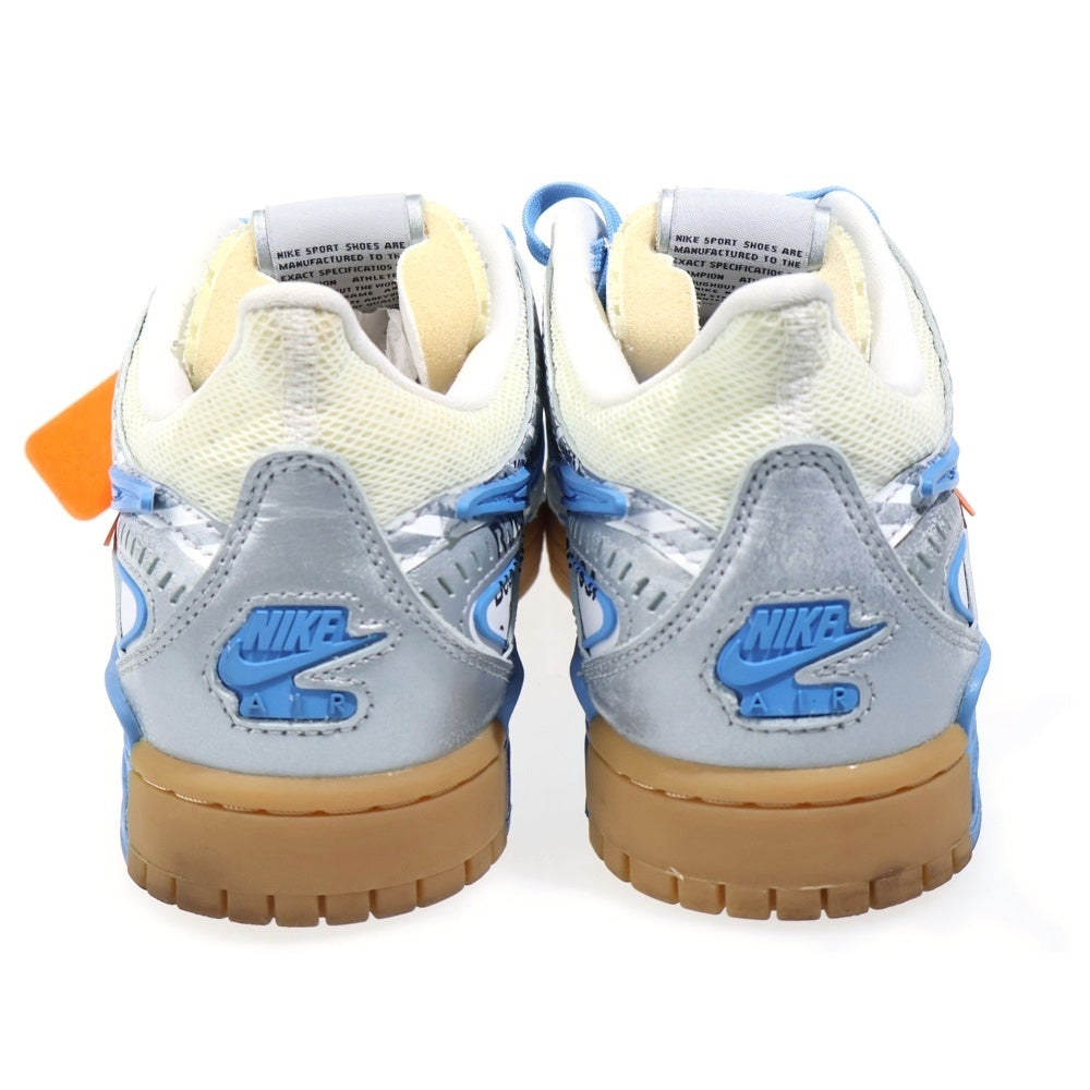 NIKE(ナイキ) ×OFF-WHITE AIR RUBBER DUNK オフホワイト エアラバーダンク ローカットスニーカー ホワイト/ブルー US9/27cm CU6015-100