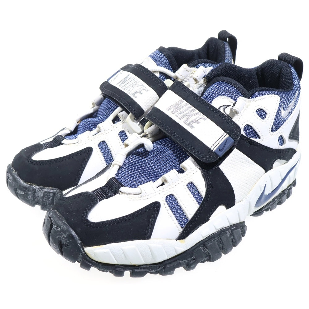 NIKE(ナイキ) 【観賞用】 98年製 Air Gridstar Mid エアグリッドスターミッド レースアップミッドカットスニーカー US7.5/25.5cm 178021-411-00 ホワイト/ネイビー