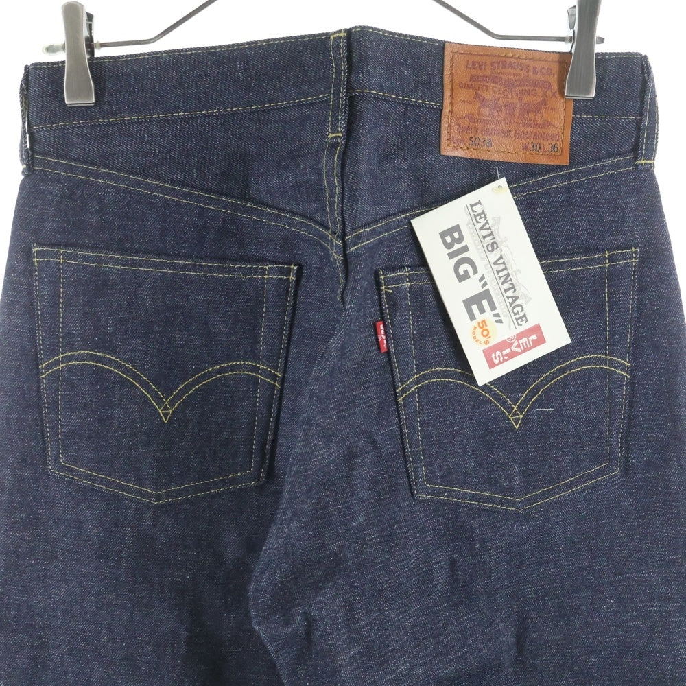 Levi's VINTAGE CLOTHING(リーバイス ビンテージ クロージング) 90s VINTAGE 503BXX 98年製 日本製 ボタン裏J22 BIG E 均等V 両面タブ デッドストック 赤耳 ボタンフライデニムパンツ