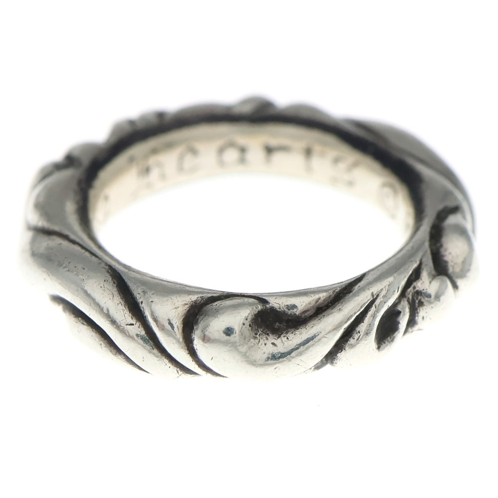CHROME HEARTS(クロムハーツ) SCRL BAND スクロールバンド リング シルバー BCA351