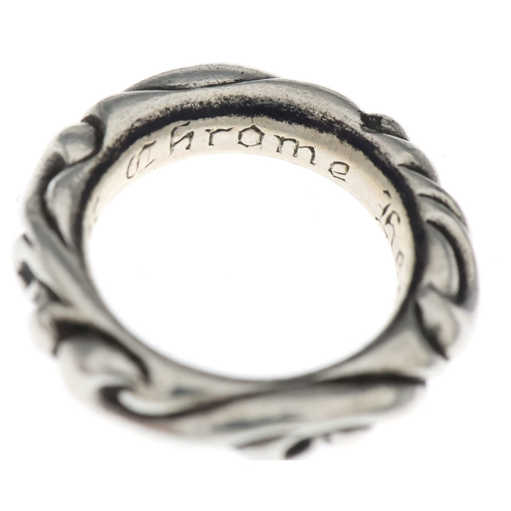CHROME HEARTS(クロムハーツ) SCRL BAND スクロールバンド リング シルバー BCA351