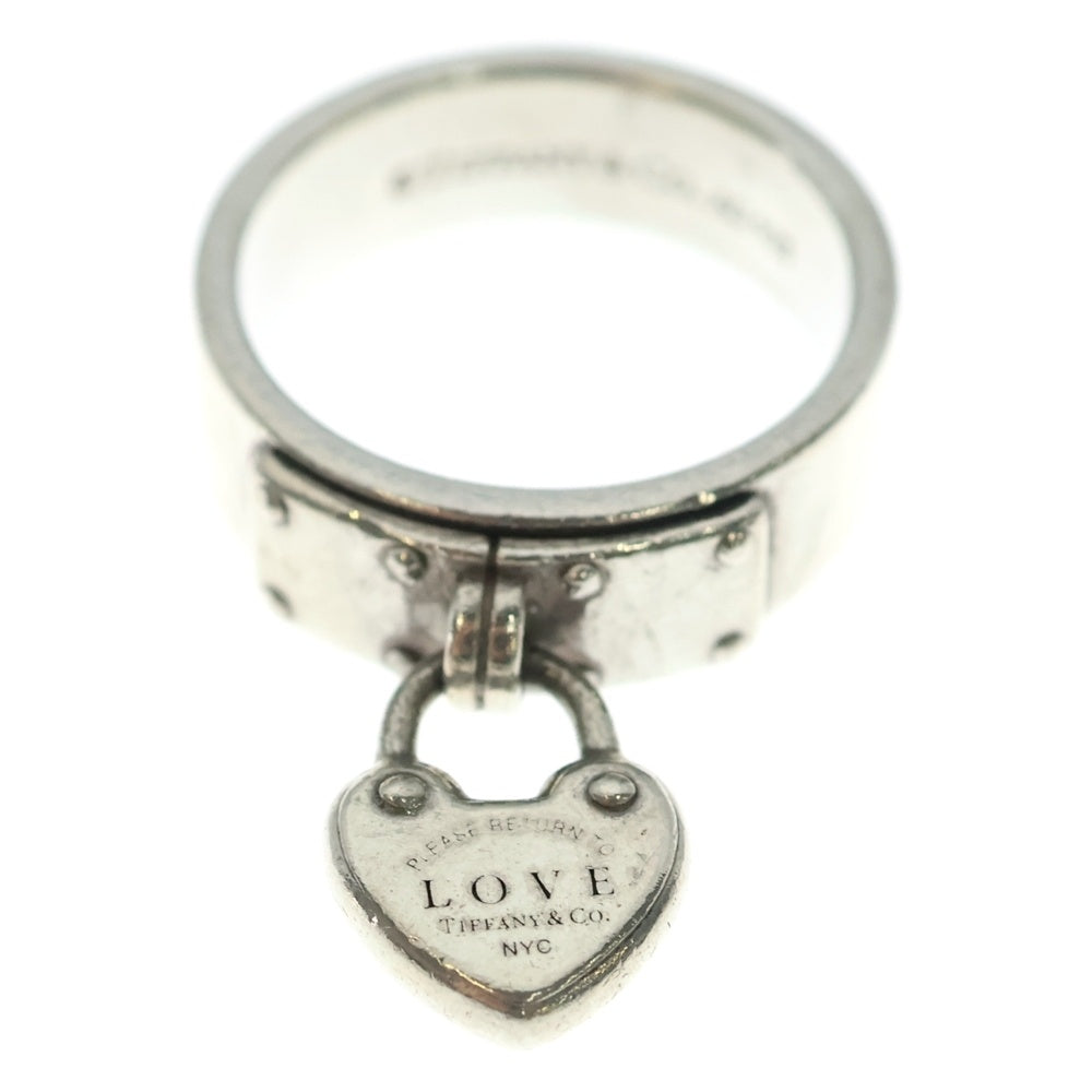 TIFFANY & Co.(ティファニー) Return To Love Lock リターントゥラブロック SV925 シルバー リング 指輪