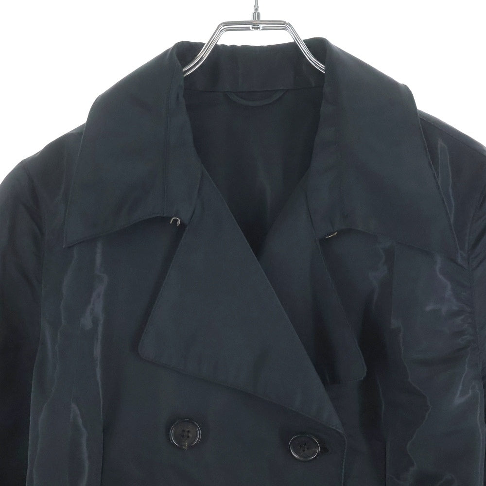 PRADA SPORT(プラダ スポーツ) ナイロン トレンチコート ジャケット ブラック 28Y107