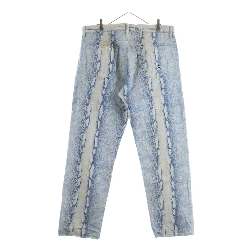 SUPREME(シュプリーム) 24AW Regular Jean Snake パイソン柄 レギュラー デニム パンツ インディゴ