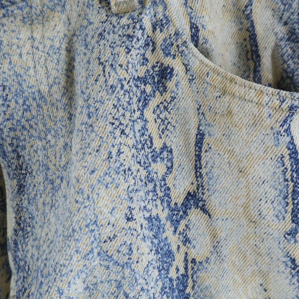 SUPREME(シュプリーム) 24AW Regular Jean Snake パイソン柄 レギュラー デニム パンツ インディゴ