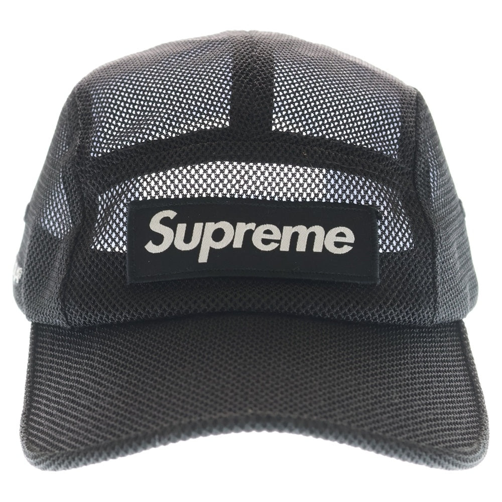 SUPREME(シュプリーム) 23SS Mesh Cordura Camp Cap メッシュ コーデュラ キャンプキャップ ブラック