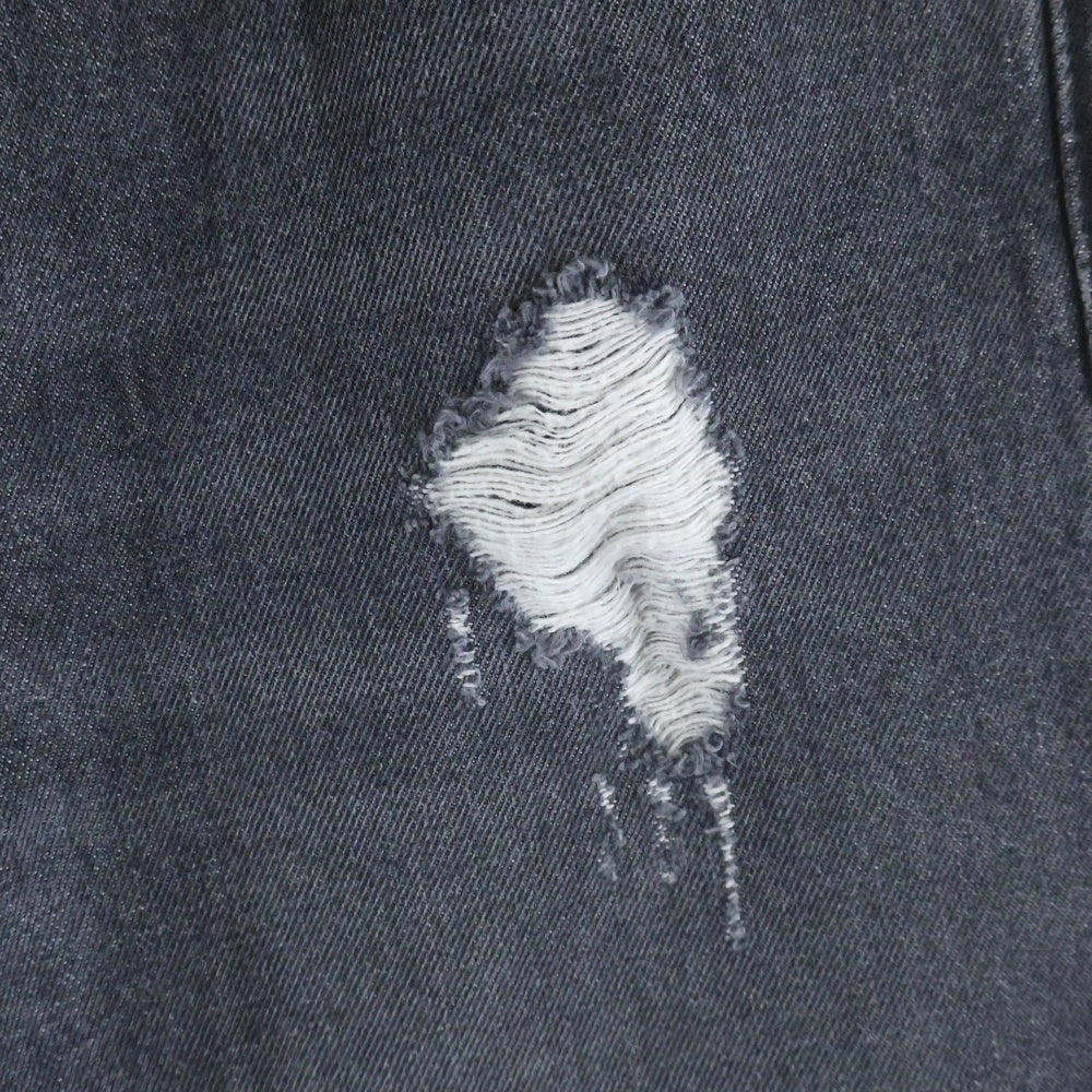 J.W.ANDERSON(ジェー ダブリュー アンダーソン) 23SSバケットデニムパンツ ジーンズ ブラック DT0067PG1195929