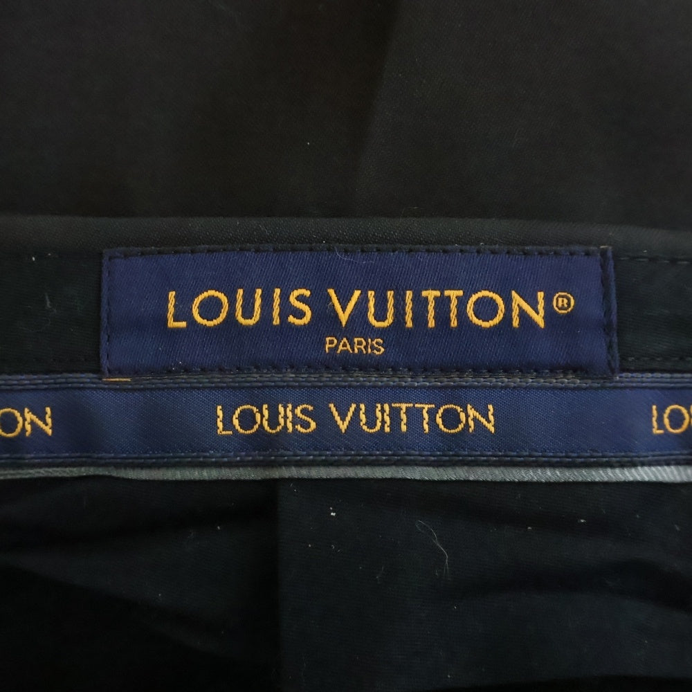 LOUIS VUITTON(ルイヴィトン) 24AW ウールスラックス フレア ロングパンツ ブラック RM242MM FZC HRP05E