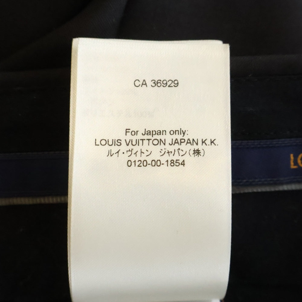 LOUIS VUITTON(ルイヴィトン) 24AW ウールスラックス フレア ロングパンツ ブラック RM242MM FZC HRP05E