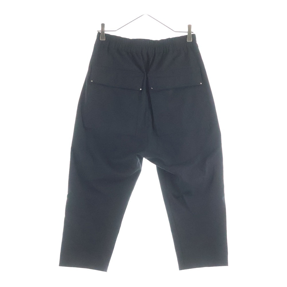 Rick Owens(リックオウエンス) 21AW DRAWSTRING SLIM LONG ウール スリム パンツ ブラック レディース RP02A7303