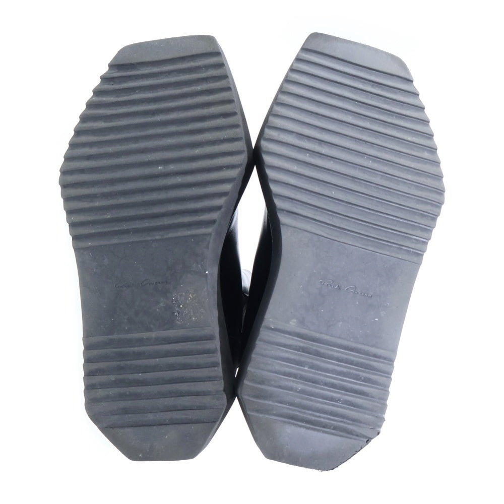 Rick Owens(リックオウエンス) BEATLE TURBO CYCLOPS BOOTS ビートル ターボ サイクロプス サイドゴア ブーツ ブラック