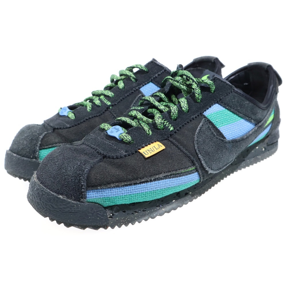 NIKE(ナイキ) ×UNION CORTEZ ユニオン コルテッツ ローカットスニーカー US10/28cm DR1413-001 ブラック/ブルー