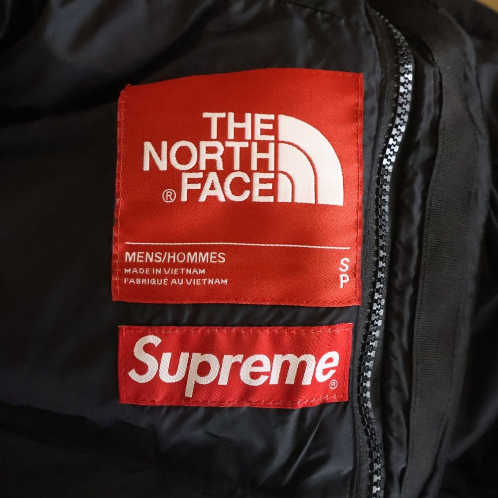 SUPREME(シュプリーム) 24SS SPLIT NUPTSE JACKET BLACK L ザノースフェイス スプリット ヌプシ ダウン ジャケット NF0A875F