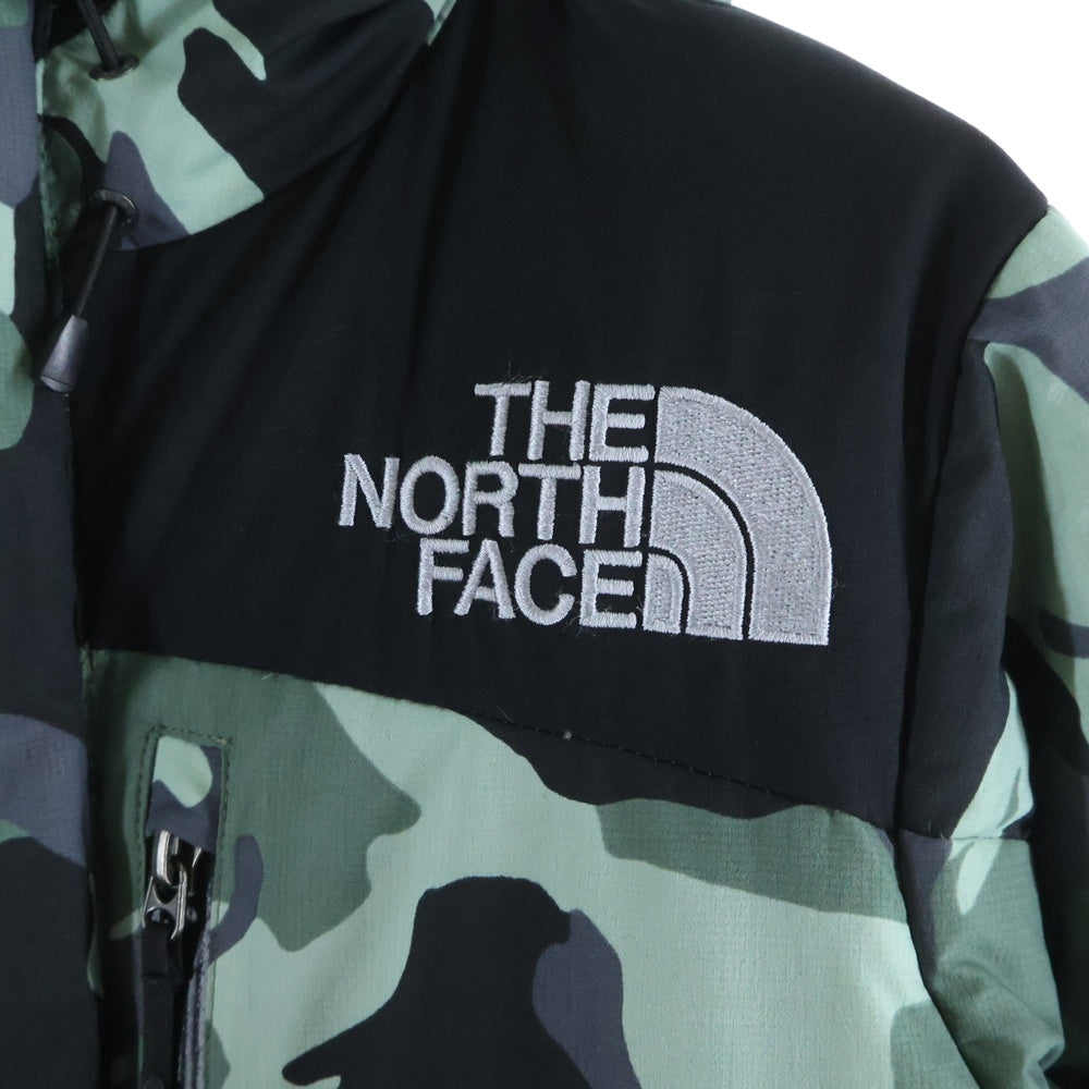 THE NORTH FACE(ザノースフェイス) Novelty Baltro Light Jacket ノベルティーバルトロライトジャケット ジップアップナイロンダウンジャケット ND91951 カモ
