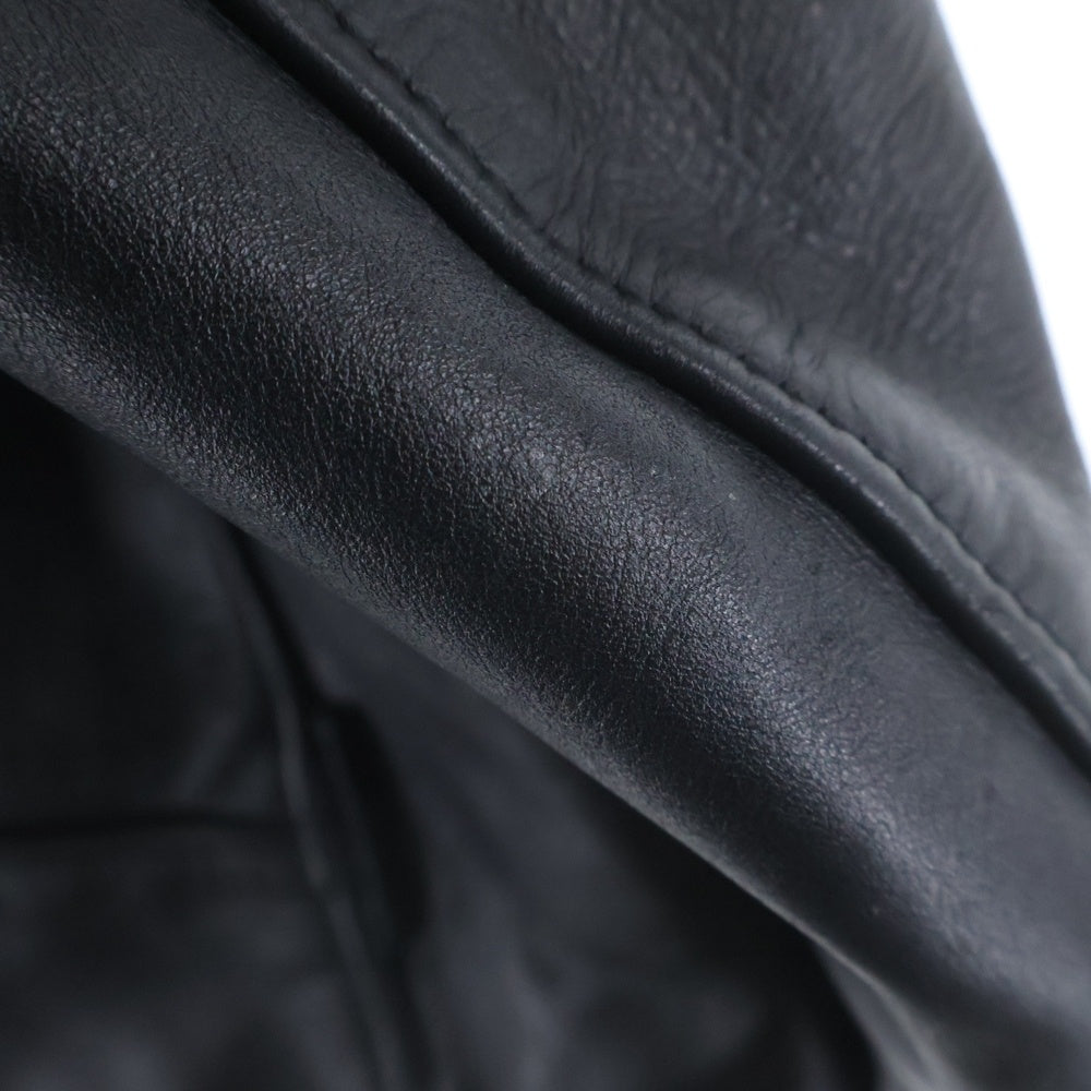 VANSON(バンソン) 618US ステアハイド ダブルライダースジャケット ブラック